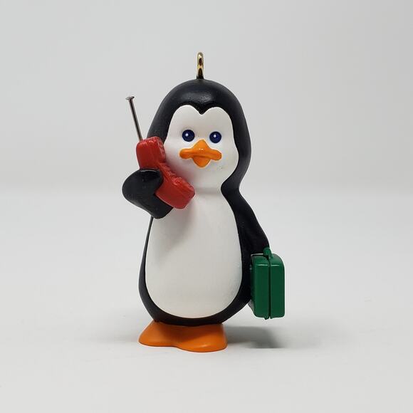 1990 Hallmark Polar V.I.P Handcrafted Keepsake Holiday Christmas Ornament. - Picture 4 of 8